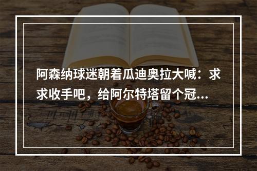 阿森纳球迷朝着瓜迪奥拉大喊：求求收手吧，给阿尔特塔留个冠军！