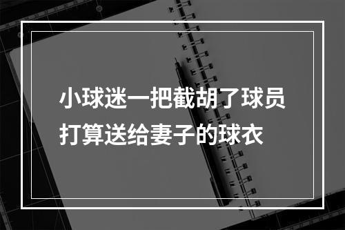 小球迷一把截胡了球员打算送给妻子的球衣