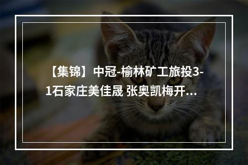 【集锦】中冠-榆林矿工旅投3-1石家庄美佳晟 张奥凯梅开二度