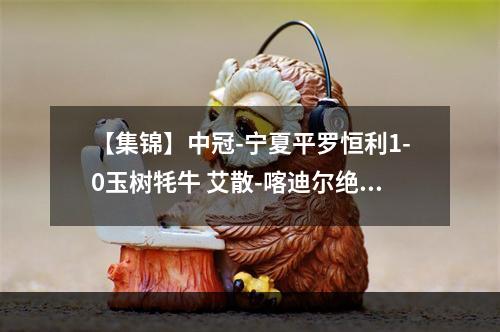 【集锦】中冠-宁夏平罗恒利1-0玉树牦牛 艾散-喀迪尔绝杀