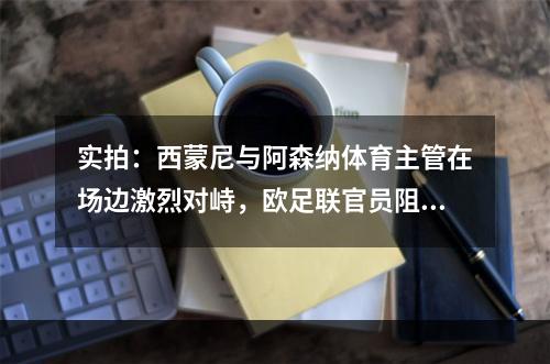 实拍：西蒙尼与阿森纳体育主管在场边激烈对峙，欧足联官员阻拦