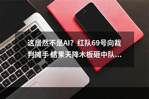 这居然不是AI？红队69号向裁判摊手 结果天降木板砸中队友