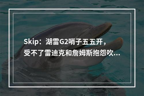 Skip：湖雷G2哨子五五开，受不了雷迪克和詹姆斯抱怨吹罚！